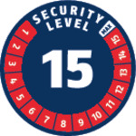 Security Level 15/15 | ABUS GLOBAL PROTECTION STANDARD ® | A higher level means more security